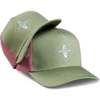 Soulbuddy Trucker Cap Partnerlook 2er-Set, Mini Me Set, Geschenk für Eltern (Set = 1x Eltern Trucker Cap + 1x Kinder Trucker Cap, Größenverstellbar)