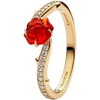 Pandora Fingerring DamenGoldfarben Disney Die Schöne und das Biest