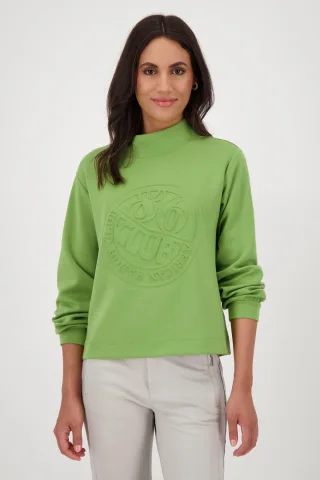 monari - Sweatshirt mit 3D-Druck - Gr. - 46