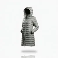 Geographical Norway Steppmantel Damen Outdoorjacke Regenjacke Frühling Leicht Lange