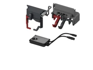Tece planus WC-Fernauslösung Funk für Stützklappgriffe, 230/12 V-Netz, 9240355 9240355