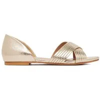 Jenny Jenny Damen-Sandalen Gold Sandale