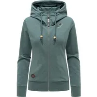 Ragwear Kapuzensweatjacke Paya Intl. sportlicher Damen Kapuzensweater mit Kordeln
