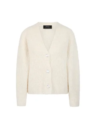 Marc Cain Sports - Cardigan Knitted in Germany off-white - Gr. - 38