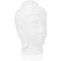 smartwares Außen-Stehlampe Smartwares LED Solar-Buddha OSL-60081 weiß 51 cm