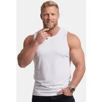 Men Plus T-Shirt Tanktop Basic 2er-Pack Rundhals