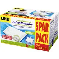 UHU Luftentfeuchter UHU Luftentfeuchter Nachfüllbeutel Sparpack, 3 x