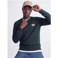Jack & Jones Sweatshirt JJRUSH SWEAT CREW NECK Baumwollmischung, regular fit
