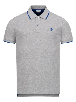 U.S. POLO ASSN. Herren Classic Fit Poloshirt kurzarm aus Baumwoll-Elasthan