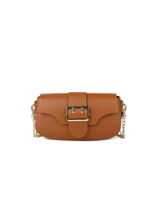 Giulia Monti Umhängetasche Golden Brown