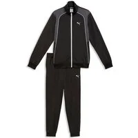 PUMA Trainingsanzug POLY PIPING SUIT (2-tlg), 2-teiliges Set, mit Reißverschluss, Langarm, Regular Fit