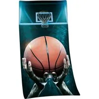Herding Young Collection Badetuch Basketball, Velours (1-St), hochfarbig bedruckt