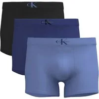 Calvin Klein Underwear Trunk Trunk 3PK (Packung, 3er-Pack) Körpernahe Passform mit elastischem Bund