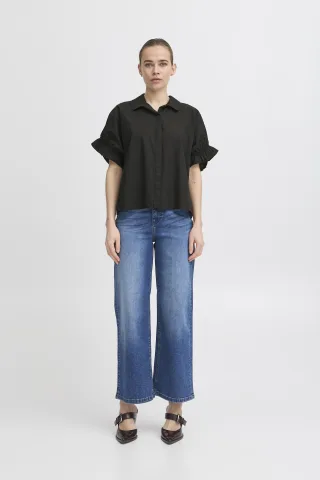 Kurzarm-Bluse IHSAMI Kurzarm-Bluse Loose fit
