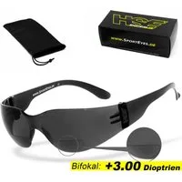 HSE - SportEyes Sportbrille SPRINTER 2.3, Leseteil (1 bis +3 Dioptrien)