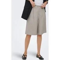 ONLY Bermudas ONLLINDA HW MEL LONG SHORTS TLR NOOS Materialmix, loose fit, High Waist