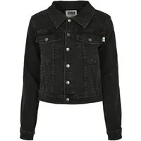 URBAN CLASSICS Jeansjacke Urban Classics Damen Ladies Organic Denim Jacket (1-St)