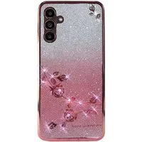 Traumhuelle Handyhülle GLITZER STRASS ROSE TPU HÜLLE Silikon Case Cover für iPhone 17, 16, 15, Samsung A17 A27 A37 A57 A16 A26 A36 A56 A15 A25 A35 A55 S26 S25 S24 5G