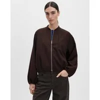 someday Jackenblazer NECILY Regular aus recyceltem Polyester Mix oversized, lockere Passform, Ballonärmel