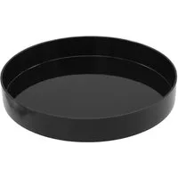 Spetebo Tablett Kerzentablett rund Dekotablett - 25 cm, Kunststoff, (Anzahl, 1-tlg., Stück), Vielseitig einsetzbar