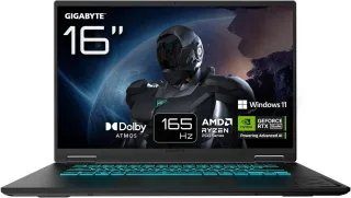Gigabyte Gaming A16 3VH [16'' Ryzen 7 260 38GHz 16GB RAM 1TB SSD GeForce RTX 5060 Win 11 Home] schwarz