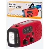 Spectrum Solar-Notfallradio mit Solarmodul Notfallradio