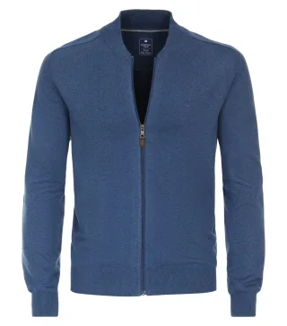 REDMOND - Strickjacke blau - Gr. - M