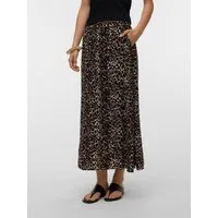 Vero Moda Maxirock VMEASY JOY MAXI SLIT SKIRT WVN GA Viskose, elastisches Bündchen