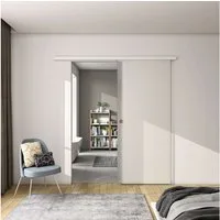 AICA Schiebetür 8mm 225cm hoch Schiebetür Trennwand Duschtür Duschwand
