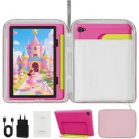 BUFO 10 Zoll Android 16, 24(3+21)GB RAM+64GB, 1280x800 HD IPS, Kinder Tablet (10", 64 GB, Android 16, WiFi 6, Robuste Schutzhülle, Vorinstallierte Lernapps, GMS-Zertifizierung)