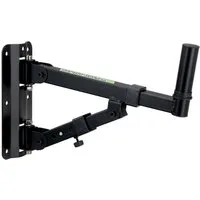 Pronomic Lautsprecher-Wandhalterung WSM-40 PA Wandhalterung für PA-und Hifi-Boxen bis max. 40 kg, (bis 0 Zoll, 5-stufig verstellbarer Winkel, horizontal schwenkbar, stabil, Metall)