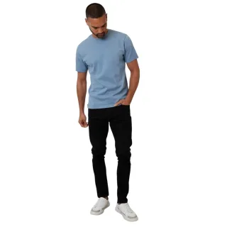 Threadbare - T-Shirt für Herren, Bezugsstoff (gewaschenes Denim)