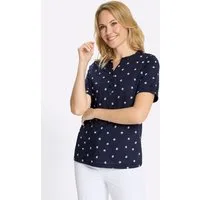 Sieh an! T-Shirt Kurzarm-Shirt Kurzarm