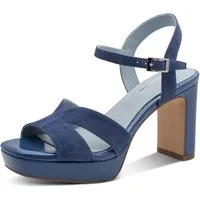 Tamaris High-Heel-Sandalette Blockabsatz, Sommerschuh, Abendschuh, mit ANTIshokk-Absatz