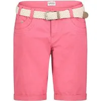 SUBLEVEL Shorts Damen Bermudas kurze Hose Baumwolle Jeans Sommer Chino Stoff
