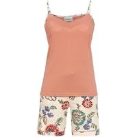 Ringella Pyjama Shorty mit Spaghettiträgern 'Retro' 3211305, Rose