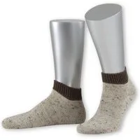 Lusana Trachtensocken Trachtensocken - LOFERL-SOCKEN - natur/braun, beige/braun