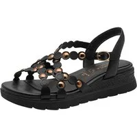 Tamaris WIDE FIT comfortFit Frauen kein Absatz 8-88738-46 Plateausandaletten comfortFit