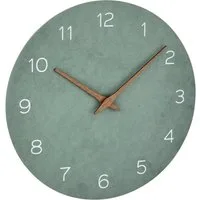 TFA Dostmann Wanduhr TFA Dostmann 60.3054.04 Quarz Wanduhr 29.7 mm x 45 mm Jade, Grün