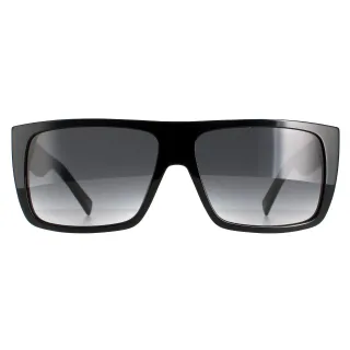Marc Jacobs Rectangle Unisex Schwarz Dunkelgrau Gradient Icon 096/S