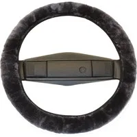 Reissner Lammfelle Lenkradbezug LERA-15 Lenkradschoner -hülle echtes Merino Lammfell Florhöhe 15mm, Ø 36 - 40 cm, (1-tlg)