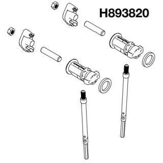 LAUFEN Montageset EasyFit 2.0, 8938200000001 H8938200000001