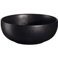 ASA SELECTION Schüssel Buddha Bowl 18 cm Coppa Kuro, Porzellan, Buddha Bowl, Poké Bowl, Müslischale, 900 ml, Porzellan, Effektglasur