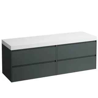 Laufen Waschtischunterschrank und Waschtisch-Platte LANI 495x1570x580 H4045901122661