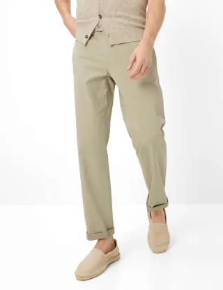 Brax Herren Chino Style EVEREST AVOCADO, hellgrün, Gr. 98