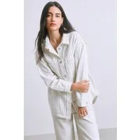 Next Jeanshemd N. Premium Oversized Fit Boyfriend-Jeanshemd (1-tlg)