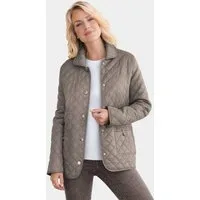 GOLDNER Steppjacke Leichte Jacke mit regelmäßigem Stepp