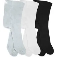 bistyle Strumpfhose für Neugeborene Jungen Mädchen Unisex Babystrumpfhosen 3er Pack (Set 3 St. 3er-Pack) GOTS-zertifiziert, Bio-Baumwolle, bis 3 Jahre