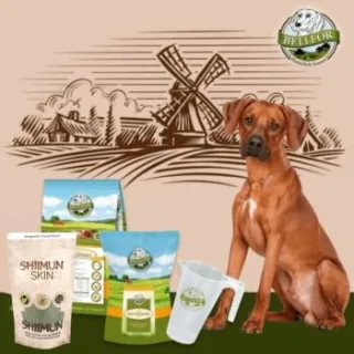 Bellfor Rhodesian Ridgeback Futter Set - Wiesen-Schmaus 4 kg + Haut & Fell Pulver 80g + Freiland-Happen 200g + 1 Messbecher