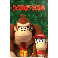 Reinders! Poster Nintendo - Donkey Kong and Diddy Kong, Kinderzimmer - Mehrfarbig - 150 gr. Papier - Games - 61x91,5 cm